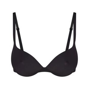 NWT SKIMS Ultimate Collection Push Up Plunge Nipple Bra Onyx